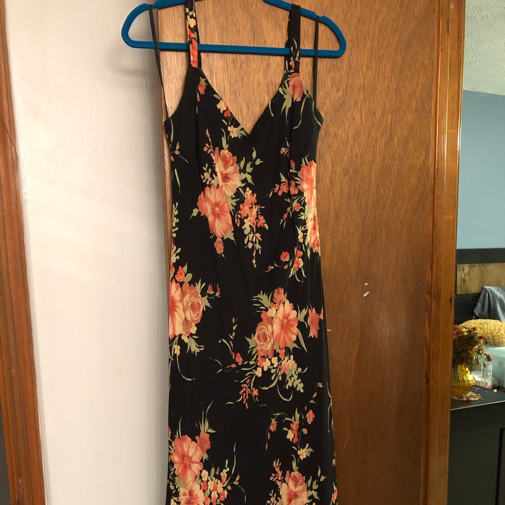 Evan-Picone Floral Print Dress